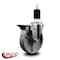 Service Caster 5'' Semi Steel Swivel 1-1/2'' Expanding Stem Caster with Brake SCC-EX20S515-SSR-PLB-112 - alternate 4